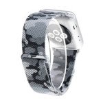 Wholesale Premium Color Stainless Steel Magnetic Milanese Loop Strap Wristband for Apple Watch Series 7/6/SE/5/4/3/2/1 Sport - 40MM / 38MM (Camouflage Gray)